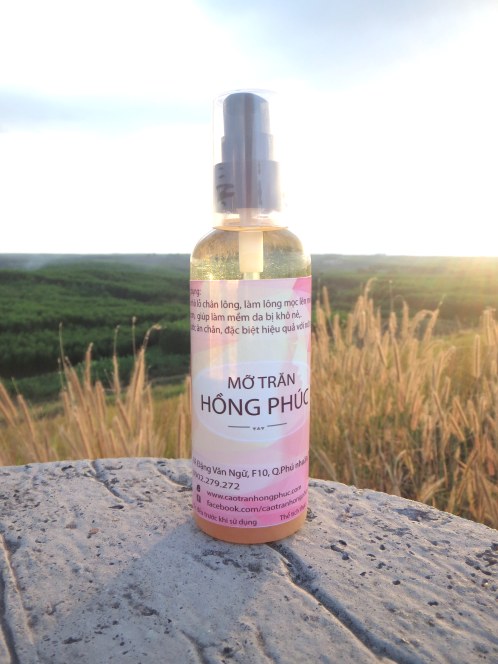 chai mỡ trăn 100ml ấn giọt